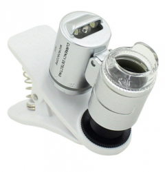Lupa Microscópio De Aumento Para Celular Ampliação 60x