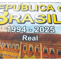 Álbum Para Moedas Real 1994 A 2025 E Comemorativas 