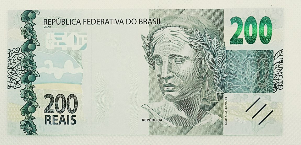 nota de 200 tamanho nota de 200 tamanho