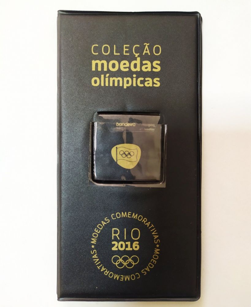 Album Estojo Para Coleção Completa Das Moedas Olimpíadas 2016 Imagem 2